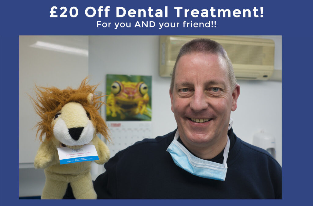 £20 off your dental treatment in February!